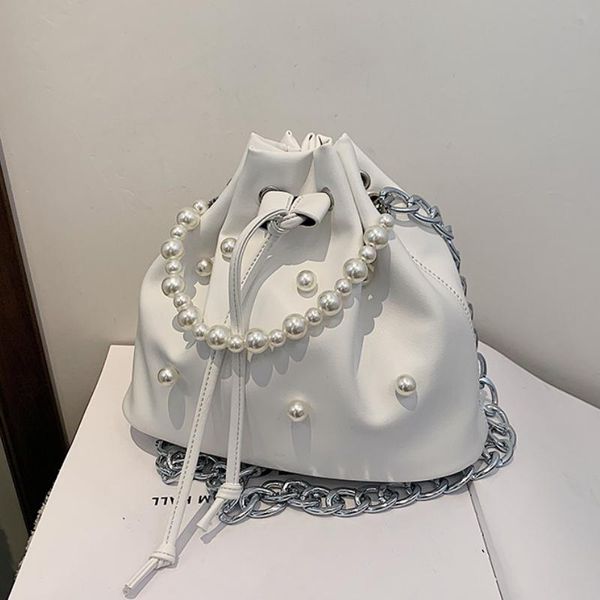 evening bags mini bucket bag pearl tote 2021 summer pu leather women's designer handbag chain shoulder messenger purses
evening bags mini bucket bag pearl tote 2021 summer pu leather women's designer handbag chain shoulder messenger purses