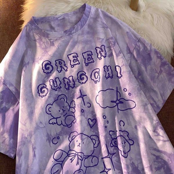 women's t-shirt letter print summer t-shirts women o-neck short sleeve casual vintage shirts cartoon bear cute cotton harajuk, White
women's t-shirt letter print summer t-shirts women o-neck short sleeve casual vintage shirts cartoon bear cute cotton harajuk, White