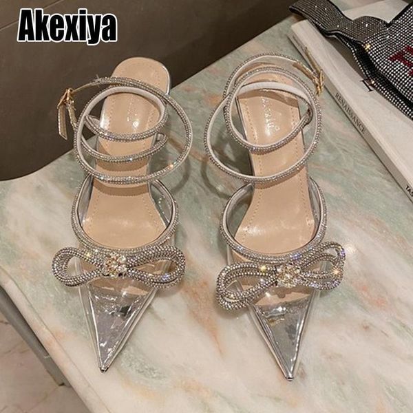 sandals summer women's fashion pointed toe ladies transparent buttery-knot high heels sandalies female o1091, Black
sandals summer women's fashion pointed toe ladies transparent buttery-knot high heels sandalies female o1091, Black
