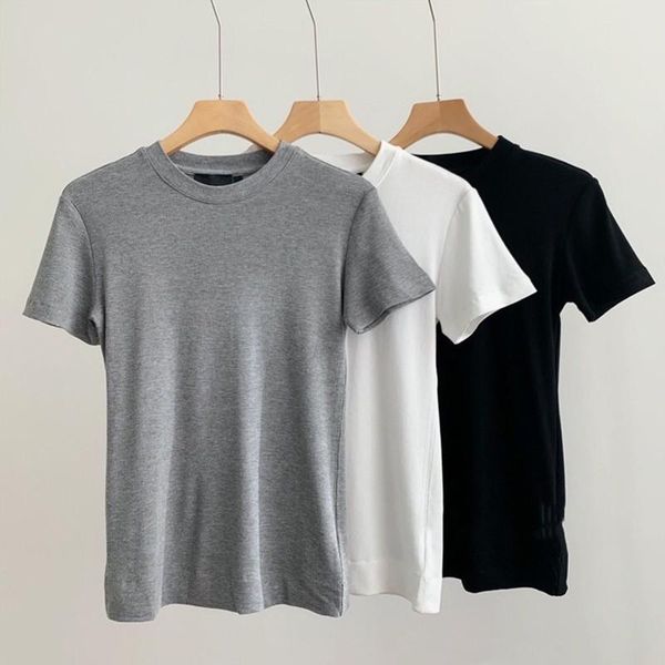 brand fashion women luxury summer vintage casual thread weave cotton slim short sleeve t-shirt tees women's, White
brand fashion women luxury summer vintage casual thread weave cotton slim short sleeve t-shirt tees women's, White