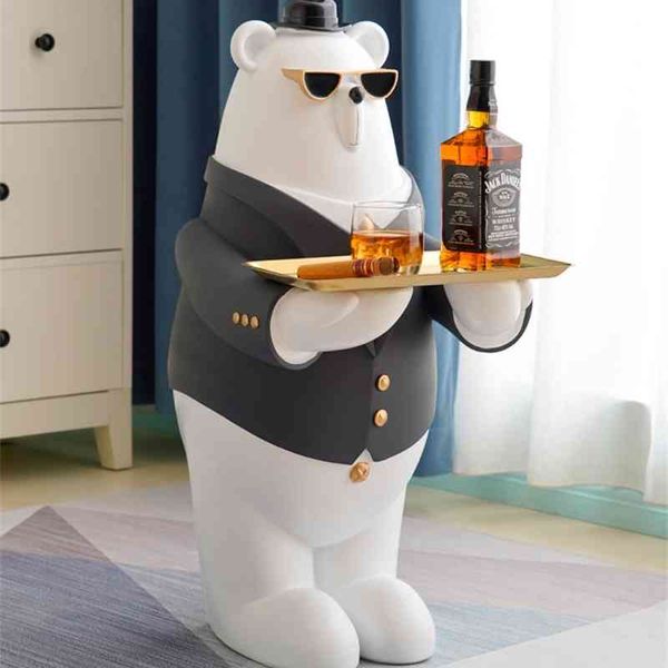 polar violent bear tray decoration living room large landing doll gift art home soft
polar violent bear tray decoration living room large landing doll gift art home soft