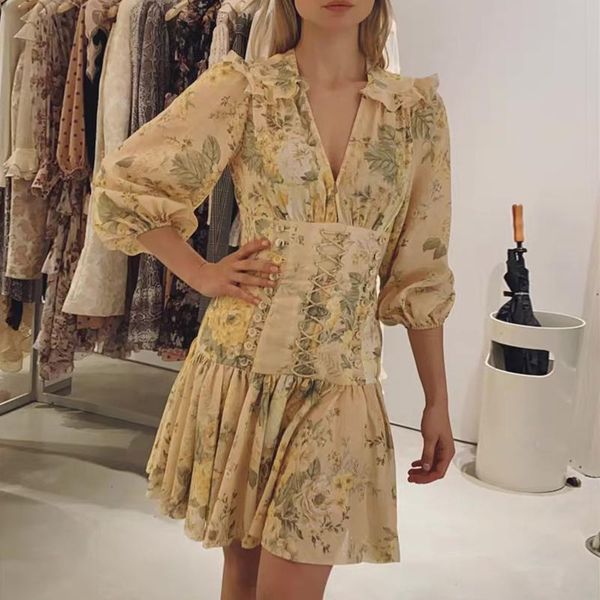 casual dresses women cotton linen summer dress lace up floral print high waist tunic bandage mini holiday 2021, Black;gray
casual dresses women cotton linen summer dress lace up floral print high waist tunic bandage mini holiday 2021, Black;gray