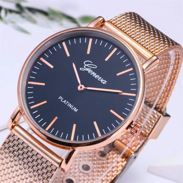 wristwatches women watch geneva ladies watches quartz relogio feminino stainless steel mesh band wristwatch bracelet clock relojes saati, Slivery;brown
wristwatches women watch geneva ladies watches quartz relogio feminino stainless steel mesh band wristwatch bracelet clock relojes saati, Slivery;brown