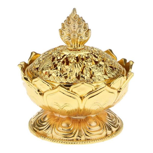 fragrance lamps lotus incense smoke cone aroma burner holder stove backflow censer golden
fragrance lamps lotus incense smoke cone aroma burner holder stove backflow censer golden