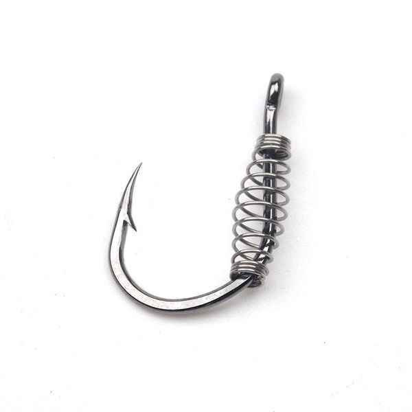 fishing hooks 10pcs/lot spring hook barbed swivel circle carp size 2-15# jig accessories tackle
fishing hooks 10pcs/lot spring hook barbed swivel circle carp size 2-15# jig accessories tackle