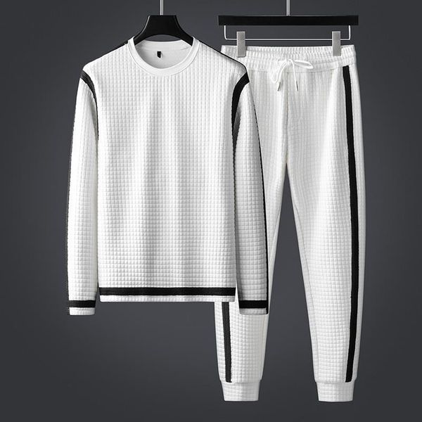 running sets sweater suit men's 2021 autumn and winter fashion youth all-match leisure sports two-piece, Black;blue
running sets sweater suit men's 2021 autumn and winter fashion youth all-match leisure sports two-piece, Black;blue