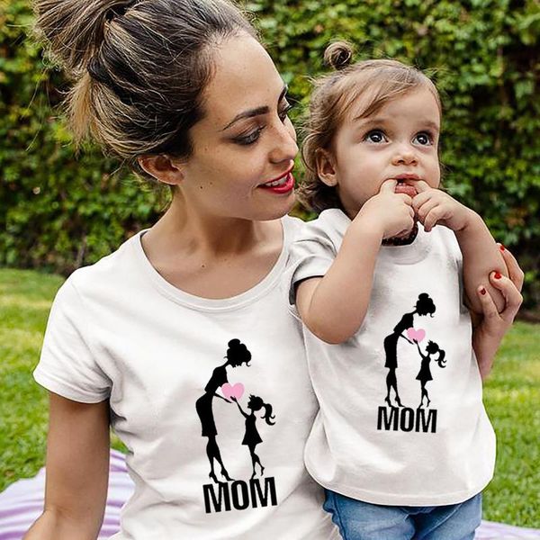 women's t-shirt mother's day parent-child outfit cute mother and baby girls boys mom set family matching clothes e1, White
women's t-shirt mother's day parent-child outfit cute mother and baby girls boys mom set family matching clothes e1, White