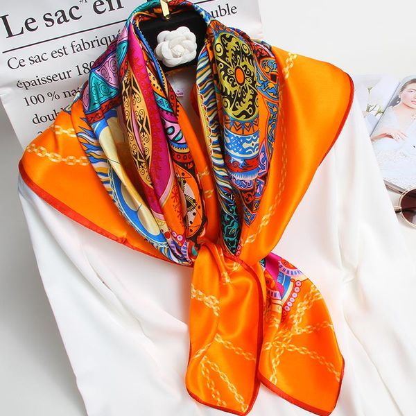 scarves 100% silk scarf squarewomen 90*90cm head shawls and wraps for ladies hijab bandana vintage print square, Blue;gray
scarves 100% silk scarf squarewomen 90*90cm head shawls and wraps for ladies hijab bandana vintage print square, Blue;gray