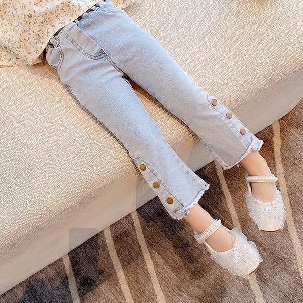jeans keelorn baby girls bell bottom spring autumn flare pants solid color toddlers kids elastic denim fall children trousers, Blue
jeans keelorn baby girls bell bottom spring autumn flare pants solid color toddlers kids elastic denim fall children trousers, Blue
