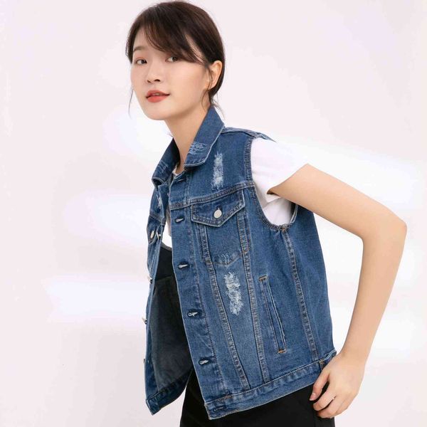 women's jackets jackets sleeveless jacket waistcoat female denim vest single-breasted plus size jeans coat 5xl 6xl 7xl 8xl csrf, Black;brown
women's jackets jackets sleeveless jacket waistcoat female denim vest single-breasted plus size jeans coat 5xl 6xl 7xl 8xl csrf, Black;brown