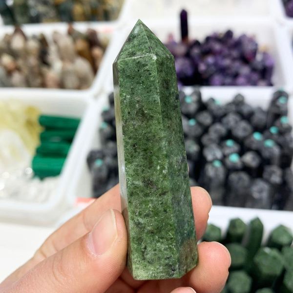 decorative objects & figurines natural green jasper point polishing crystal quartz tower mine energy ore wand for healing decor
decorative objects & figurines natural green jasper point polishing crystal quartz tower mine energy ore wand for healing decor