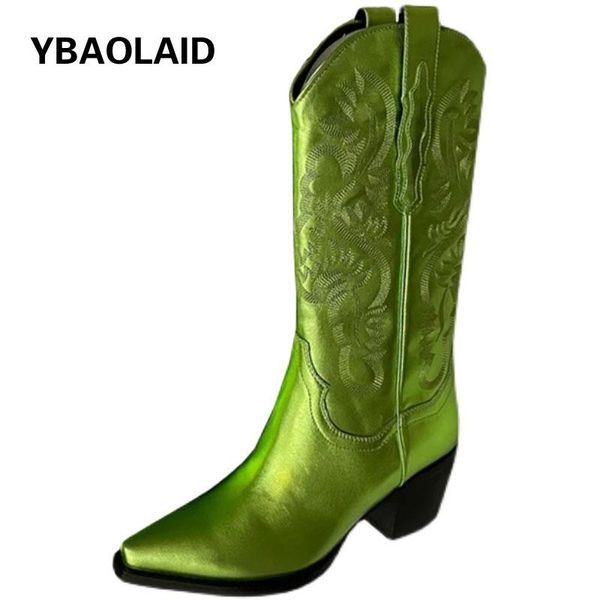 boots fluorescent green long barrel cowboy western women 2021 summer embroidery pointed toe sleeve high tube knight, Black
boots fluorescent green long barrel cowboy western women 2021 summer embroidery pointed toe sleeve high tube knight, Black