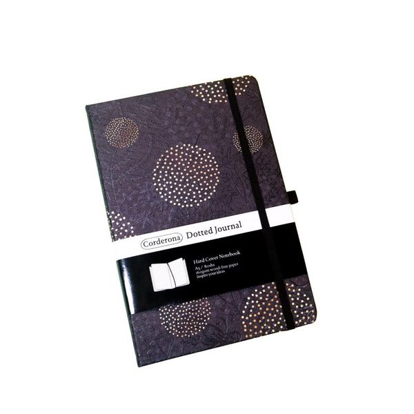 notepads a5 160gsm dot grid journal black floral hard cover notebook thick elastic band expandable pocket travel planner, Purple;pink
notepads a5 160gsm dot grid journal black floral hard cover notebook thick elastic band expandable pocket travel planner, Purple;pink