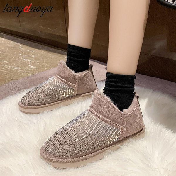 boots rhinestone women winter style thickened female snow bottom flat warm waterproof boot, Black
boots rhinestone women winter style thickened female snow bottom flat warm waterproof boot, Black