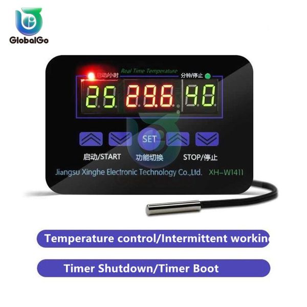 smart home control 110 220v 12v digital temperature controller switch thermostat thermoregulator 20a relay xh-w1411 intelligent sensor
smart home control 110 220v 12v digital temperature controller switch thermostat thermoregulator 20a relay xh-w1411 intelligent sensor