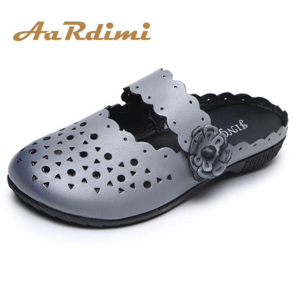 handmade genuine leather women slippers summer retro floral solid slip on slides women's flip flops shoes, Black
handmade genuine leather women slippers summer retro floral solid slip on slides women's flip flops shoes, Black