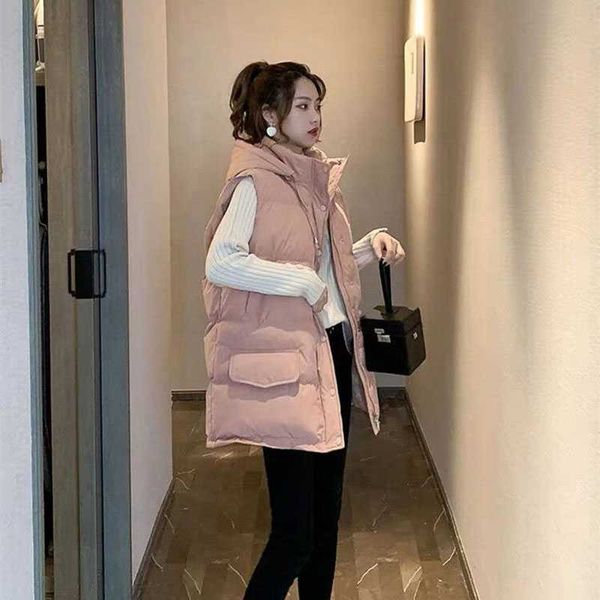 women's vests geskeey 2021 autumn winter est hooded women cotton vest casual warm thick waistcoat sleeveless solid removable hat, Black;white
women's vests geskeey 2021 autumn winter est hooded women cotton vest casual warm thick waistcoat sleeveless solid removable hat, Black;white