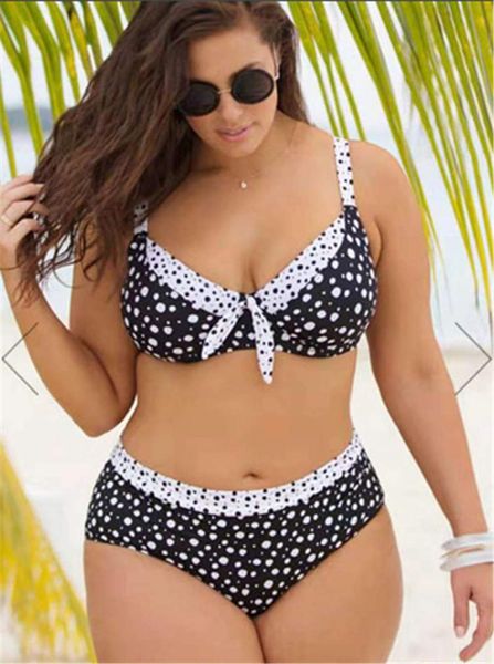 women's swimwear plus size bikini dot print women push up swimsuit high waist biquini pad bikinis 4xl bathing suit maillot de bain, White;black
women's swimwear plus size bikini dot print women push up swimsuit high waist biquini pad bikinis 4xl bathing suit maillot de bain, White;black