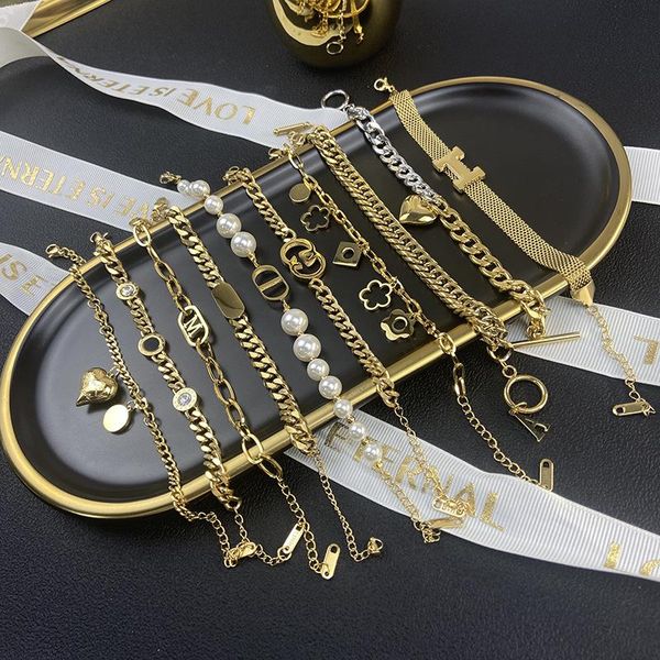 link, chain product double layer bracelet female hip hop korean style trend love couple pearl titanium steel jewelry wholesale, Black
link, chain product double layer bracelet female hip hop korean style trend love couple pearl titanium steel jewelry wholesale, Black