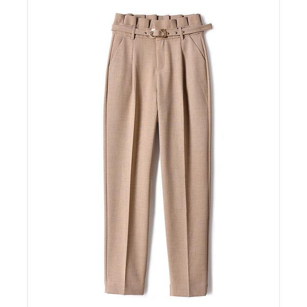 women's pants & capris nice spring autumn straight belt slim office lady high waist stretch thin casual, Black;white
women's pants & capris nice spring autumn straight belt slim office lady high waist stretch thin casual, Black;white