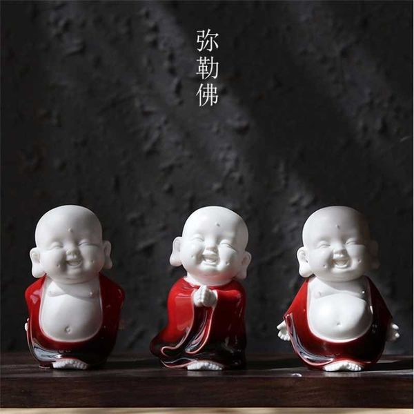 zen monk ceramic ornaments maitreya little shami red glaze home living room desklovely decorations gifts
zen monk ceramic ornaments maitreya little shami red glaze home living room desklovely decorations gifts