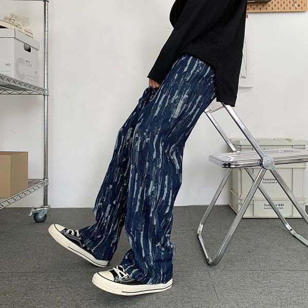 men's jeans 2021 spring men hip hop jean pants hand painted colorful graffiti denim streetwear harajuku cotton trousers joggers, Blue
men's jeans 2021 spring men hip hop jean pants hand painted colorful graffiti denim streetwear harajuku cotton trousers joggers, Blue