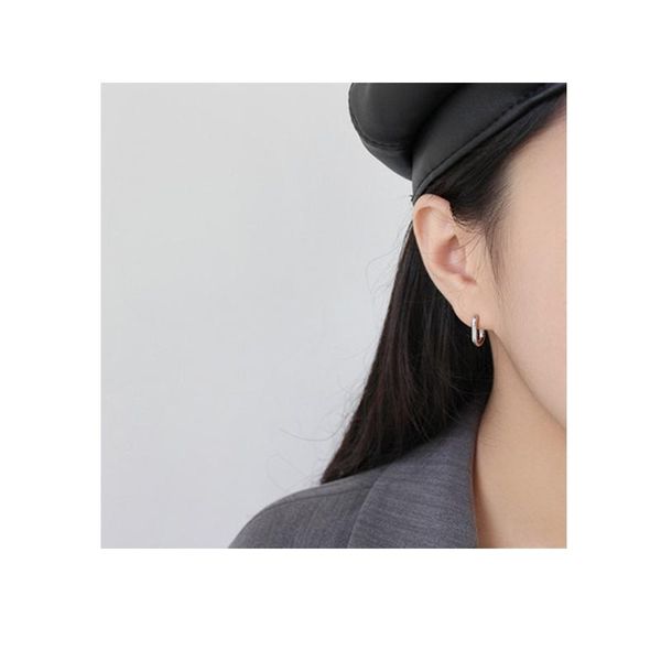 sterling silver earrings vintage oval ring circle gold-plated women's jewelry hoop & huggie, Golden;silver 
sterling silver earrings vintage oval ring circle gold-plated women's jewelry hoop & huggie, Golden;silver