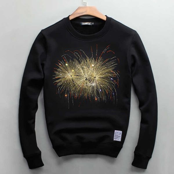 men's hoodies & sweatshirts arrival european and american winter blouson homme embroidered hip-hop sweaters 2fc5, Black
men's hoodies & sweatshirts arrival european and american winter blouson homme embroidered hip-hop sweaters 2fc5, Black