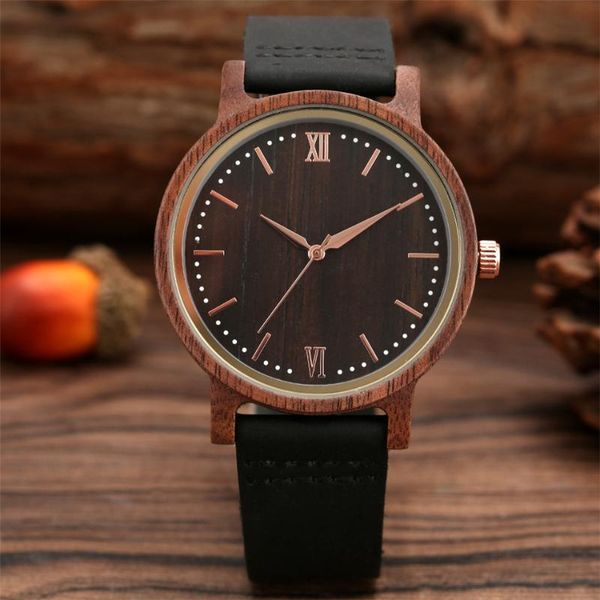 wristwatches coffee brown walnut quartz women watch black genuine leather wrist lady wooden timepiece rose gold analog display dial, Slivery;brown
wristwatches coffee brown walnut quartz women watch black genuine leather wrist lady wooden timepiece rose gold analog display dial, Slivery;brown