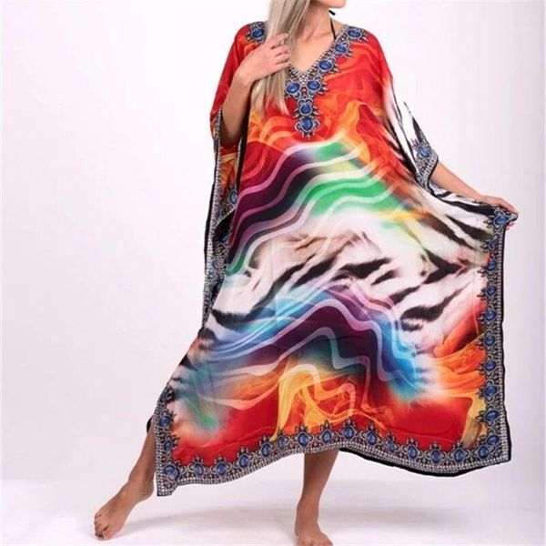 plus size ladies summer women evening maxi party kaftan tunic kimono dress women's swimwear, White;black
plus size ladies summer women evening maxi party kaftan tunic kimono dress women's swimwear, White;black