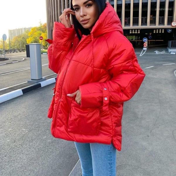 women's down & parkas berry fashion winter casual hooded women elegant pockets coats loose solid cotton jackets ladies, Black
women's down & parkas berry fashion winter casual hooded women elegant pockets coats loose solid cotton jackets ladies, Black