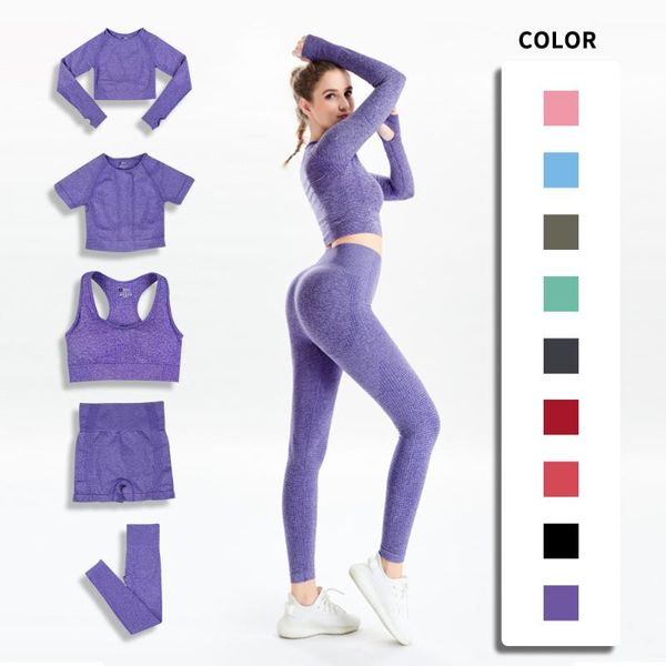 women seamless yoga set gym sportwear running outwork clothing fitness long sleeve shirt high waist legging sport tracksuit outfit
women seamless yoga set gym sportwear running outwork clothing fitness long sleeve shirt high waist legging sport tracksuit outfit