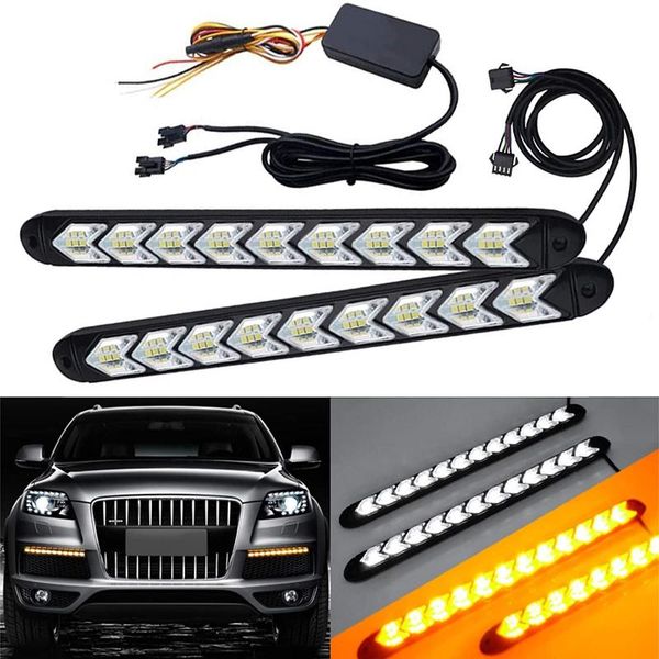 car drl light led universal arrow styling daytime running dynamic flowing sequential turn signal emergency lights
car drl light led universal arrow styling daytime running dynamic flowing sequential turn signal emergency lights