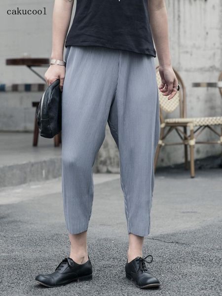 women's pants & capris cakucool spring / summer 2021 dark wind crumpled curved thin lightweight fashion organza nine-point casual women, Black;white
women's pants & capris cakucool spring / summer 2021 dark wind crumpled curved thin lightweight fashion organza nine-point casual women, Black;white