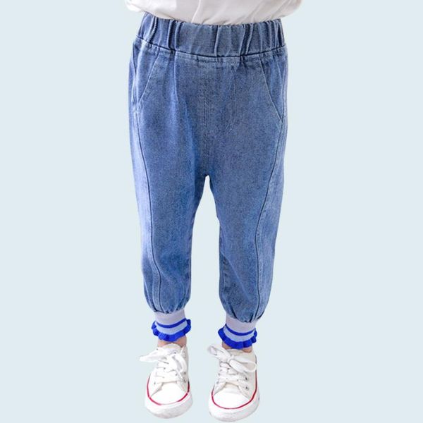 jeans baby girl striped pattern toddler casual style spring autumn clothes, Blue
jeans baby girl striped pattern toddler casual style spring autumn clothes, Blue