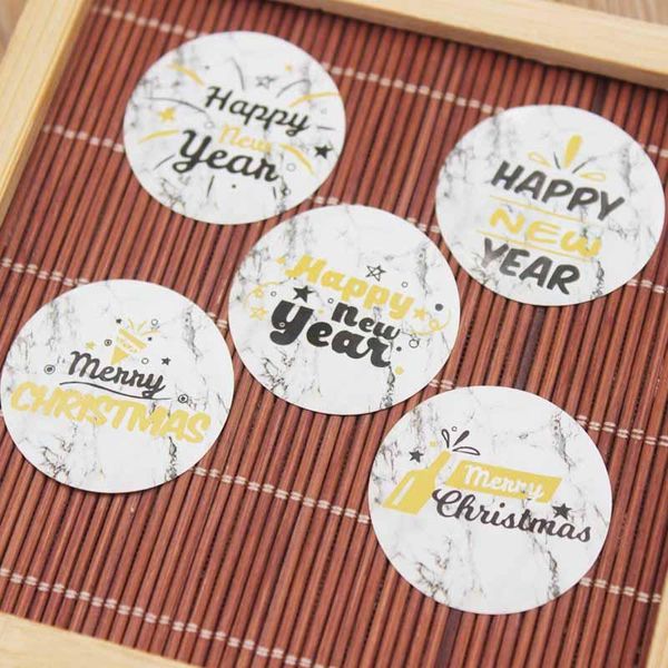 gift wrap 500pcs 3cm gold foil happy year self seal candy label tag white mabel background merry chrsitmas gifts/cookies labels
gift wrap 500pcs 3cm gold foil happy year self seal candy label tag white mabel background merry chrsitmas gifts/cookies labels