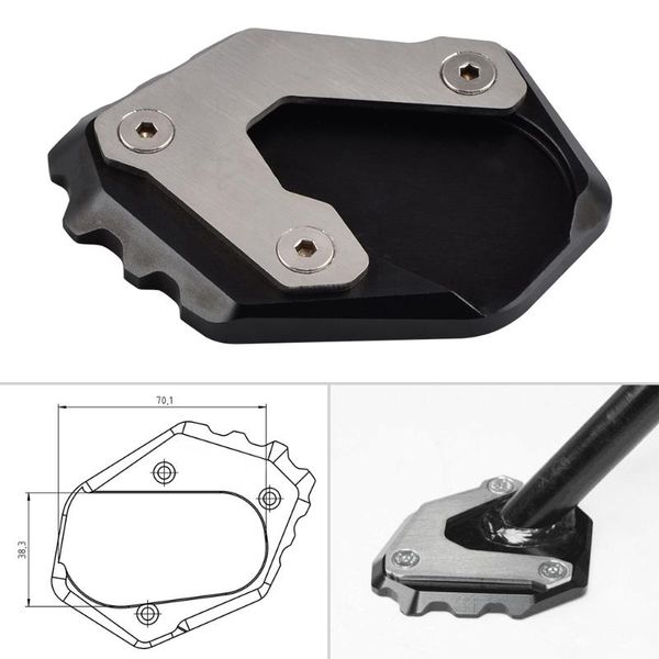 other motorcycle parts foot kickstand sidestand extension plate pad for r1200gs lc r 1200gs rallye r1250gs adventure 1250gs 1g13 201
other motorcycle parts foot kickstand sidestand extension plate pad for r1200gs lc r 1200gs rallye r1250gs adventure 1250gs 1g13 201