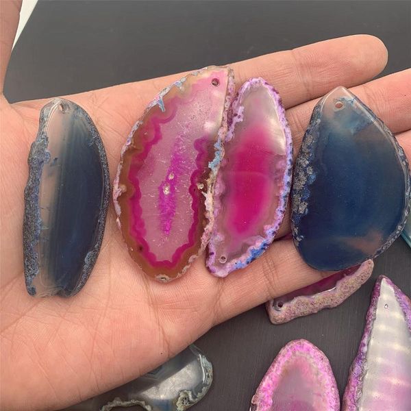 1pc natural agate irregular charm pendant necklace gem mineral healing stone decorative objects & figurines
1pc natural agate irregular charm pendant necklace gem mineral healing stone decorative objects & figurines