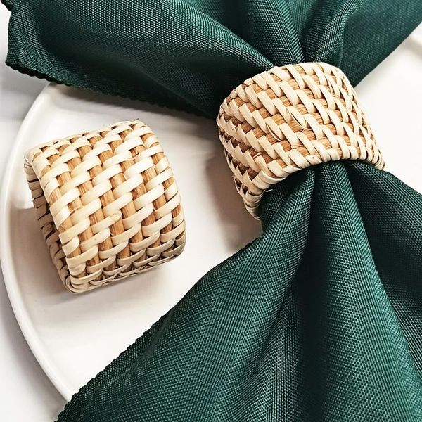 napkin rings 6pcs natural material rattan holder serviette buckle home party wedding decoration 4*5cm
napkin rings 6pcs natural material rattan holder serviette buckle home party wedding decoration 4*5cm