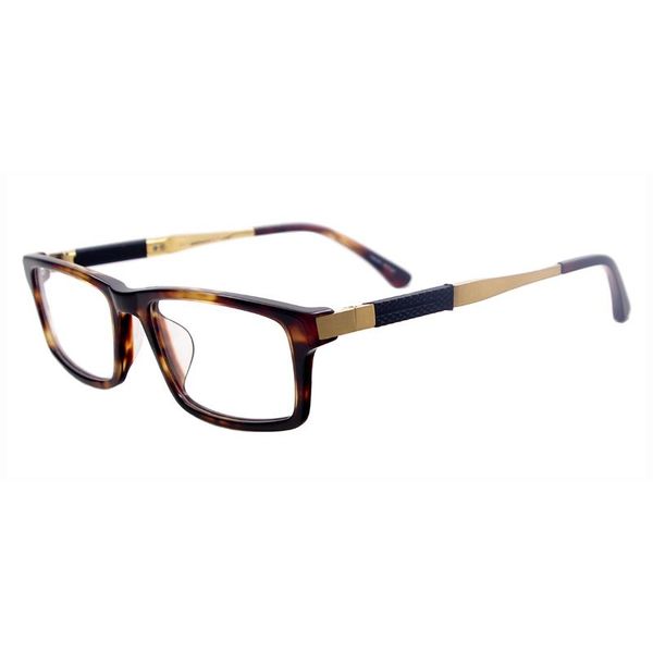 fashion sunglasses frames men acetate full rim rectangular glasses with titanium temples prescription for rx optical lenses, Black
fashion sunglasses frames men acetate full rim rectangular glasses with titanium temples prescription for rx optical lenses, Black