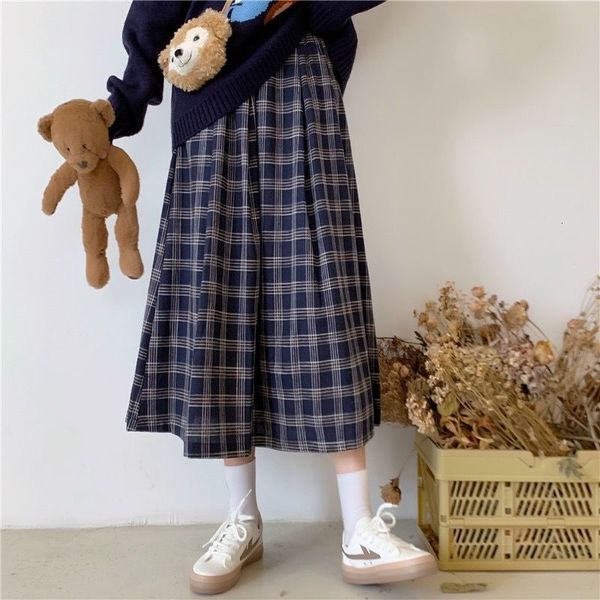 skirts 2021 spring feminine summer skirt long-to-line chess style loose all-match student fashion women's skirts, Black
skirts 2021 spring feminine summer skirt long-to-line chess style loose all-match student fashion women's skirts, Black