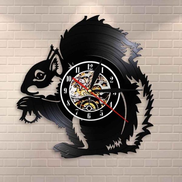 wall clocks squirrel holding an acorn record clock animal kid room nursery art decorative watch
wall clocks squirrel holding an acorn record clock animal kid room nursery art decorative watch