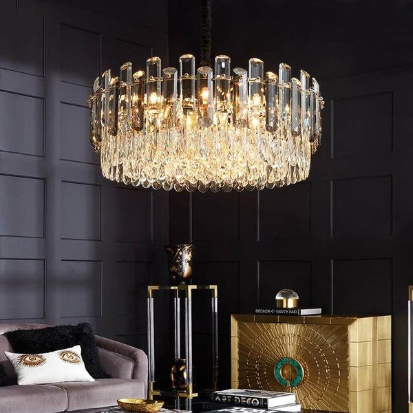 pendant lamps modern luxury living room round k9 led lamp hanging dinng line lustre gray & clear crystal suspend
pendant lamps modern luxury living room round k9 led lamp hanging dinng line lustre gray & clear crystal suspend
