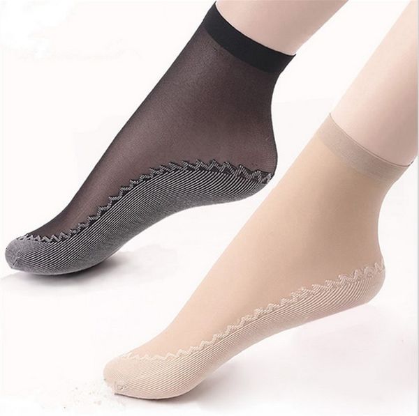 socks spring and summer women's short silk stockings thin velvet anti hook cotton bottom crystal, Black;white
socks spring and summer women's short silk stockings thin velvet anti hook cotton bottom crystal, Black;white