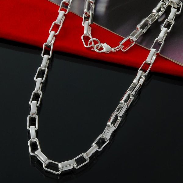 chains fine designer jewelry 5mm long box chain 925 sterling silver necklace for women man fashion party wedding luxury gifts
chains fine designer jewelry 5mm long box chain 925 sterling silver necklace for women man fashion party wedding luxury gifts