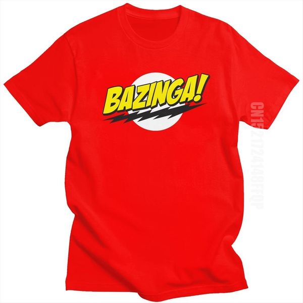 the big bang theory men bazinga 100% cotton sheldon cooper geek tbbt tee birthday idea, White;black
the big bang theory men bazinga 100% cotton sheldon cooper geek tbbt tee birthday idea, White;black