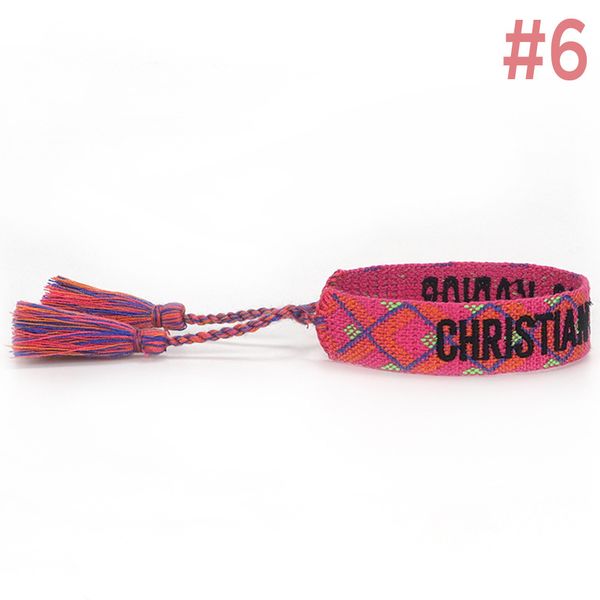 luxury fashion design bracelet jewelry home printed embroidery letter hand rope splicing tassel woven 7ojm, Golden;silver
luxury fashion design bracelet jewelry home printed embroidery letter hand rope splicing tassel woven 7ojm, Golden;silver