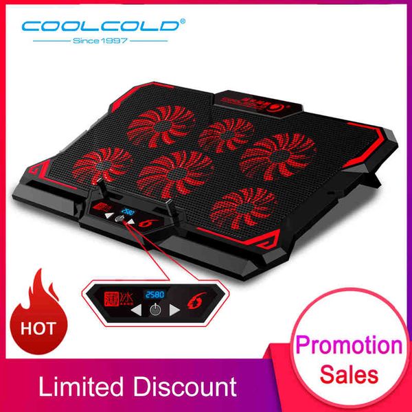 lapcooling pads 17inch gaming cooler six fan led screen two usb port 2600rpm pad notebook stand for h9z5
lapcooling pads 17inch gaming cooler six fan led screen two usb port 2600rpm pad notebook stand for h9z5
