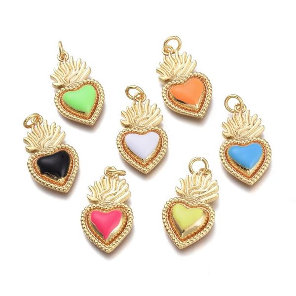 charms 5pcs brass enamel heart pendants for earring bracelet necklace diy jewelry making findings accessories 24x13x4mm, hole: 3mm, Bronze;silver
charms 5pcs brass enamel heart pendants for earring bracelet necklace diy jewelry making findings accessories 24x13x4mm, hole: 3mm, Bronze;silver