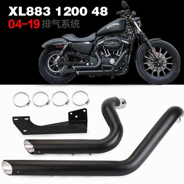 for xl883 1200 48 2004-2021 universal racing modified vh motorcycle exhaust muffler system tip vintage rear pipe cafe racer
for xl883 1200 48 2004-2021 universal racing modified vh motorcycle exhaust muffler system tip vintage rear pipe cafe racer